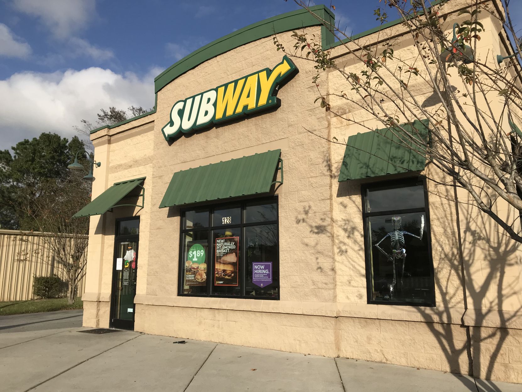 Subway St. James Ave. Goose Creek closed